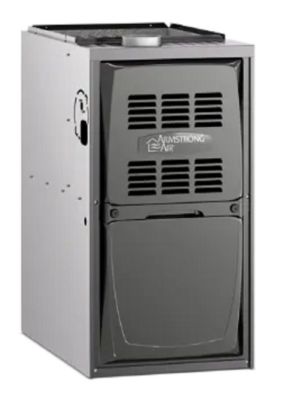 90K BTU Gas Furnace, 115/1/60, Multi-Position, 80% AFUE, 2-Stage