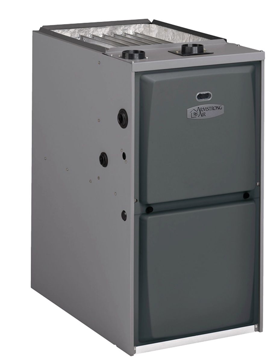 ARMSTRONG AIR 13H17 44,000 BTU 95% AFUE Gas Furnace, Upflow / Horizontal, 115V/1-Phase/60Hz