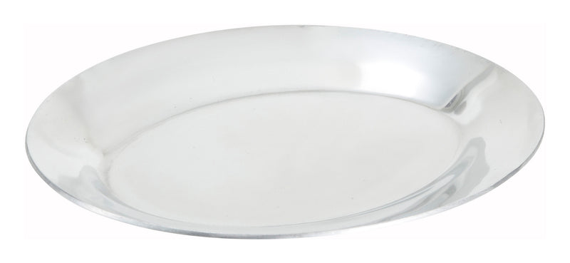 Winco APL-11 11 Inch Oval Sizzling Platter Aluminum Oven Safe