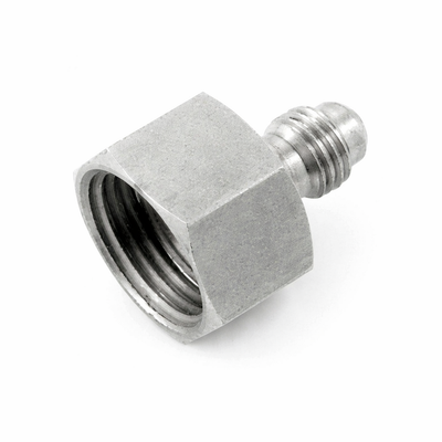 CO2 Tank Adapter - Female CGA-320 to 1/4" MFL | 304 Stainless Steel High-Pressure Gas Fitting