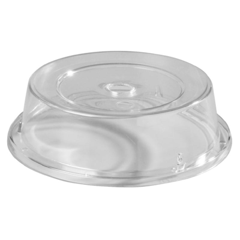 Carlisle 190007 9-1/8 Inch Diameter Plate Cover Clear Polycarbonate Dishwasher Safe