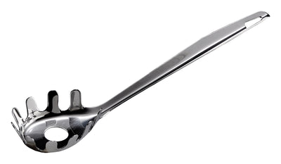 Winco STS-9 9 Inch Stainless Steel Spaghetti Server with Perforated Bowl