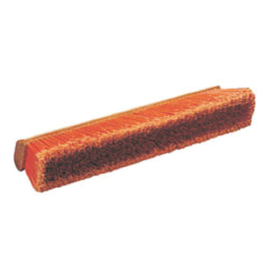 Carlisle 36222424 24 Inch Floor Sweep Broom Head Hardwood Block Orange
