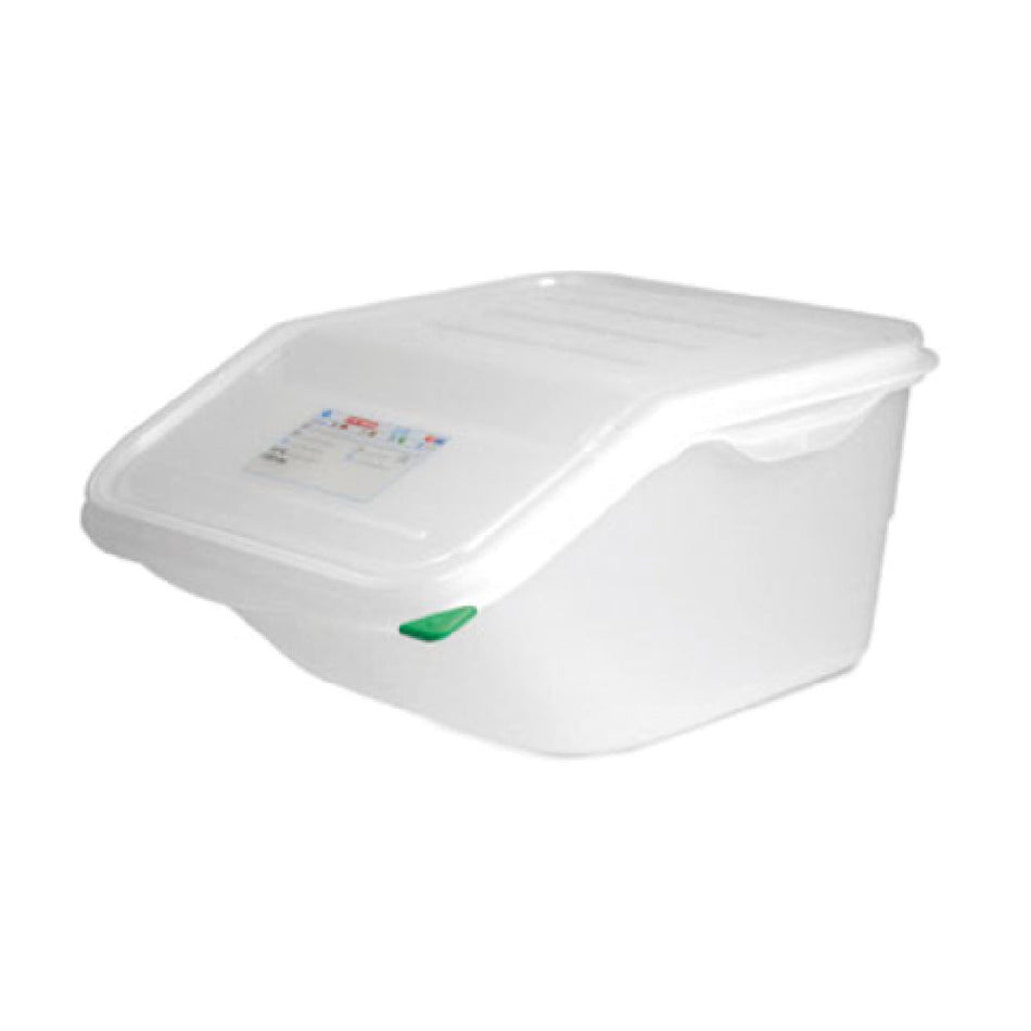 Carlisle 09145 GN 2/3 Ingredient Bin 4 Gallon with Colorclip Lid Plastic