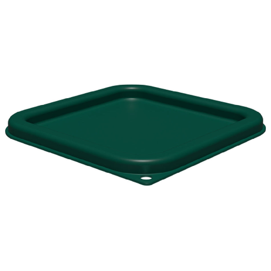 Carlisle 1197008 7.31 Inch Green Polyethylene Food Storage Container Lid