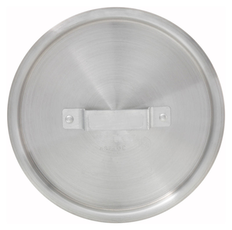 Winco ASP-2C 7-3/4 Inch Diameter Round Cover Aluminum with Handle