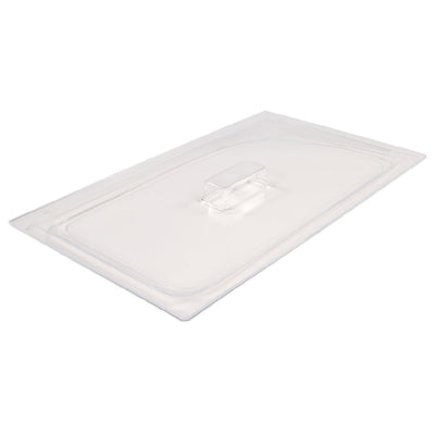 Carlisle CM112507 Full Size Acrylic Food Pan Lid with Molded-in Handle Clear