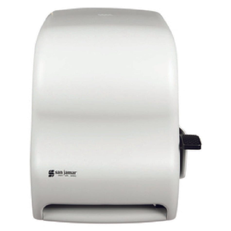 Carlisle T1100WH 12-15/16 Inch White Plastic Wall Mount Paper Towel Dispenser