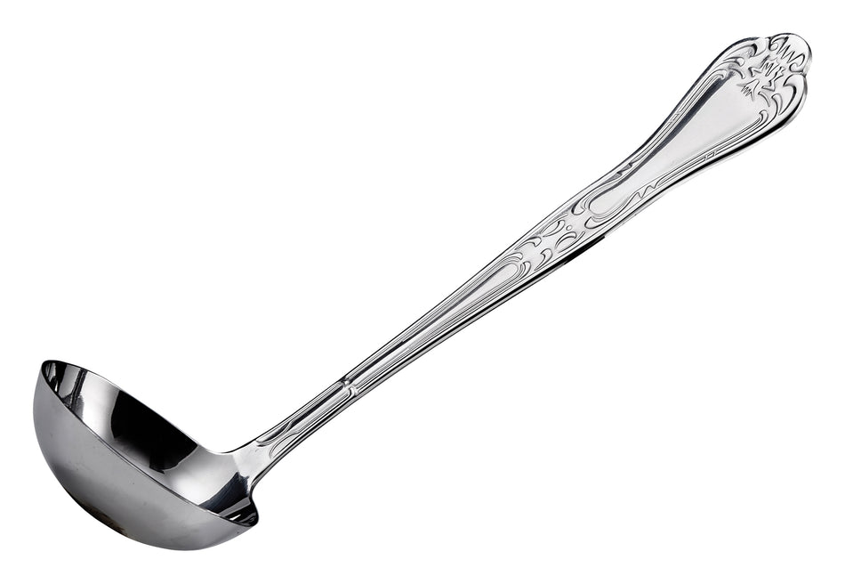 Winco LE-2 2 Oz Gravy Ladle Stainless Steel with Ergonomic 9 Inch Handle