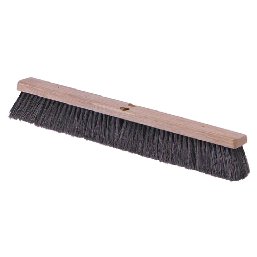 Carlisle 4505403 24 Inch Floor Sweep Hardwood Block Black Tampico ...