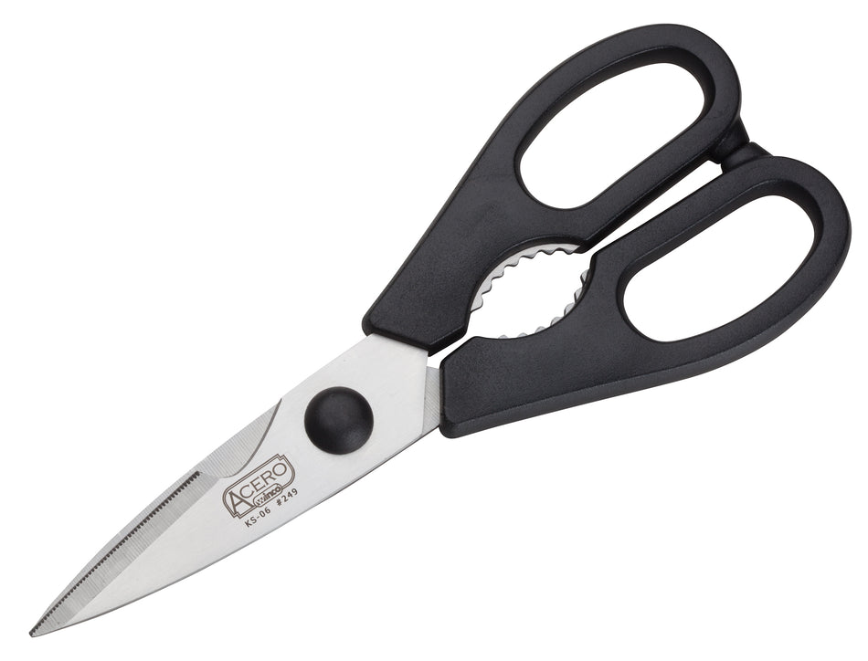 Winco KS-06 10-15/16 Inch Stainless Steel Kitchen Shears with Detachable Blades