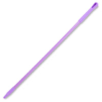 Carlisle 41225EC68 48 Inch Fiberglass Handle Threaded Hanging Cap Purple
