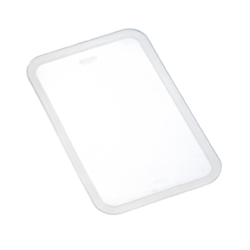 Carlisle 91817 GN 1/1 Food Storage Lid Silicone Transparent Airtight Stackable