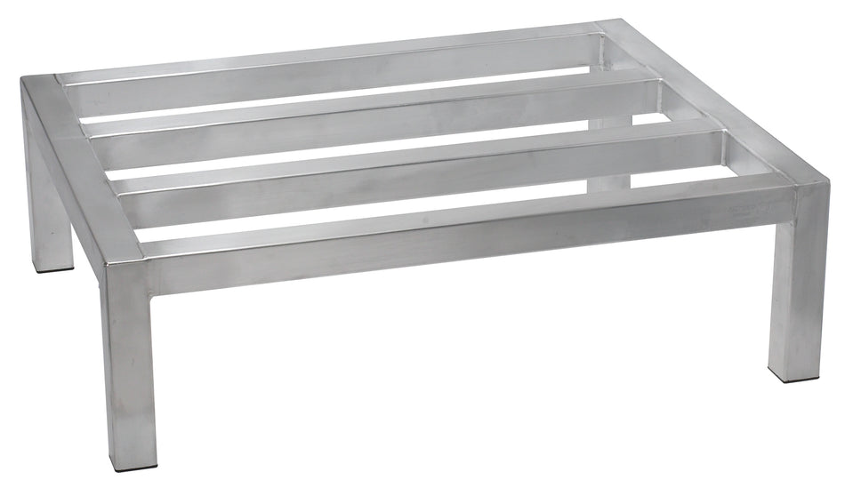 Winco ASDR-1424 Aluminum Dunnage Rack - 24"L x 14"W x 8"H
