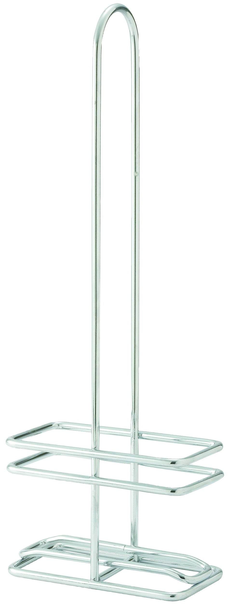 Winco WH-8 Chrome Plated Cruet Rack for Oil/Vinegar Bottles - 8 oz