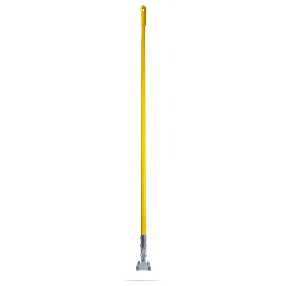 Carlisle 362113EC04 60 Inch Dust Mop Handle Clip-on Connector Fiberglass Yellow