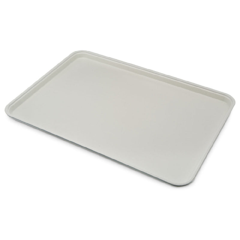 Carlisle 2618FGQ001 25 to 29 Inch Display Bakery Tray Fiberglass Bone White