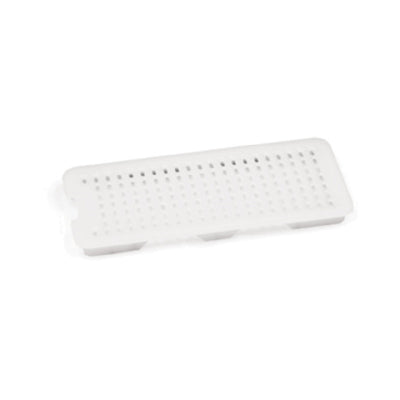 Carlisle 00241 10 Inch Drain Grill White High Density Polyethylene