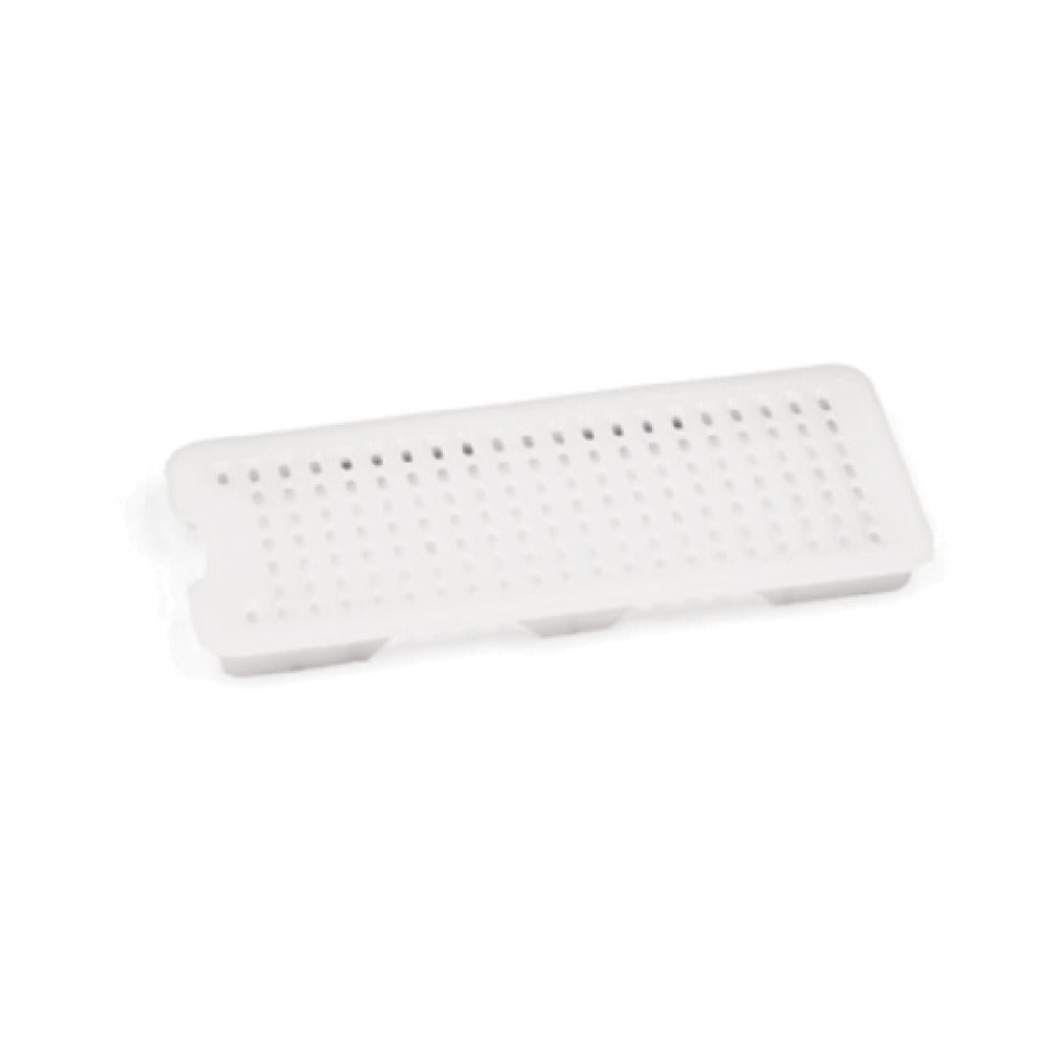 Carlisle 00241 10 Inch Drain Grill White High Density Polyethylene