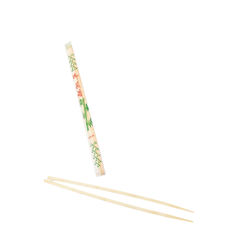 Thunder Group BACS002 17 Inch Bamboo Chopsticks Group Sealed Pair 50