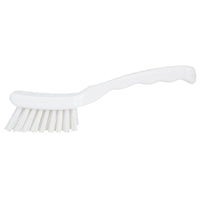 Carlisle 41395EC05 7 Inch Detail Brush Plastic Block Polyester Bristles Red