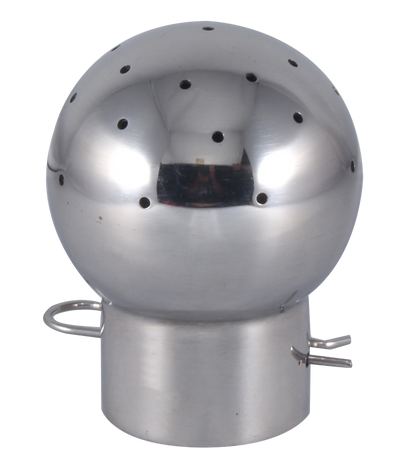1" Stationary Spray Ball - 180 Degree Bottom (SSB)  - T316L Stainless Steel - Wayland Industries - W6SSB-180B-1