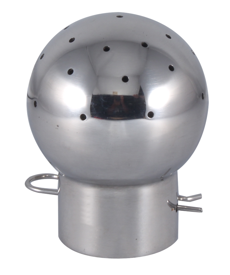 1" Stationary Spray Ball - 180 Degree Bottom (SSB)  - T316L Stainless Steel - Wayland Industries - W6SSB-180B-1