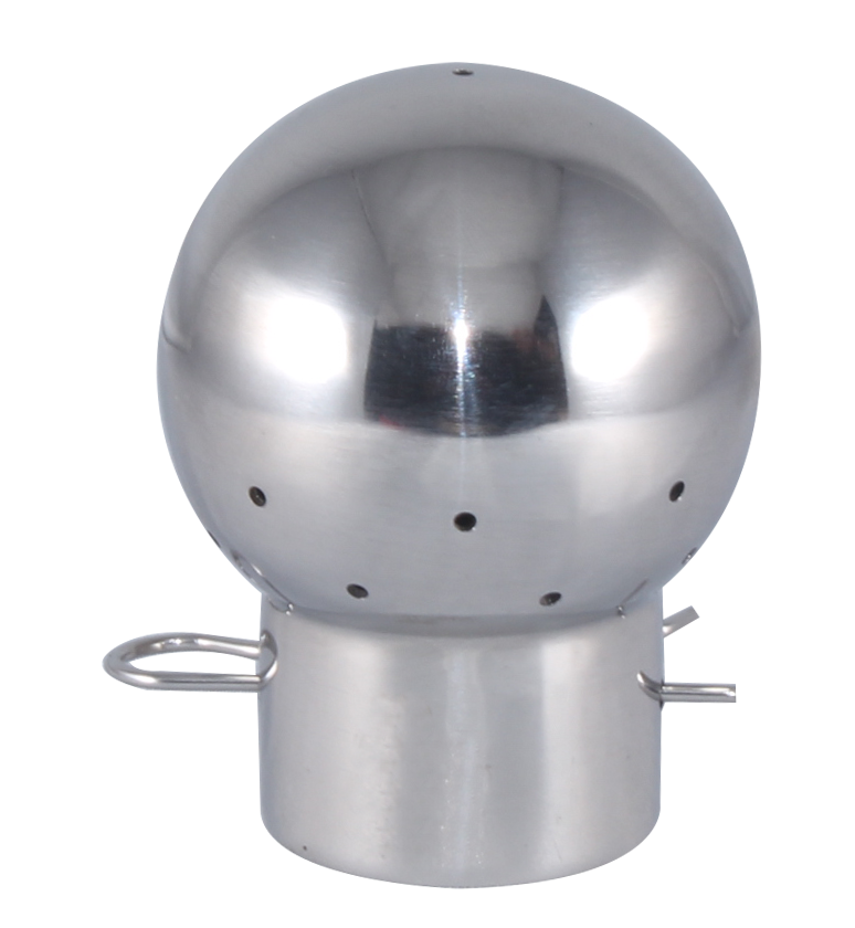 1" Stationary Spray Ball - 180 Degree Top (SSB)  - T316L Stainless Steel - Wayland Industries - W6SSB-180T-1