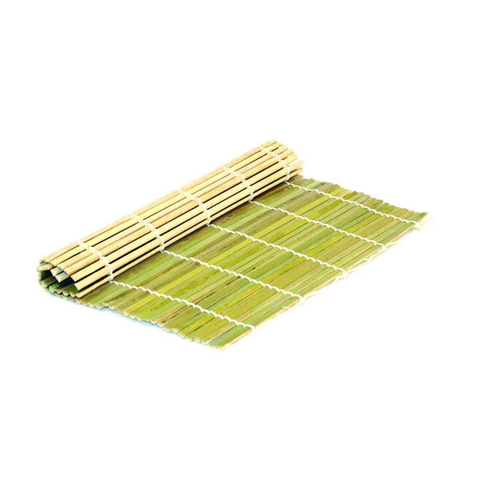 9-1/2" x 9-1/2" x 9-1/2" Flat Surface Bamboo Sushi Roller