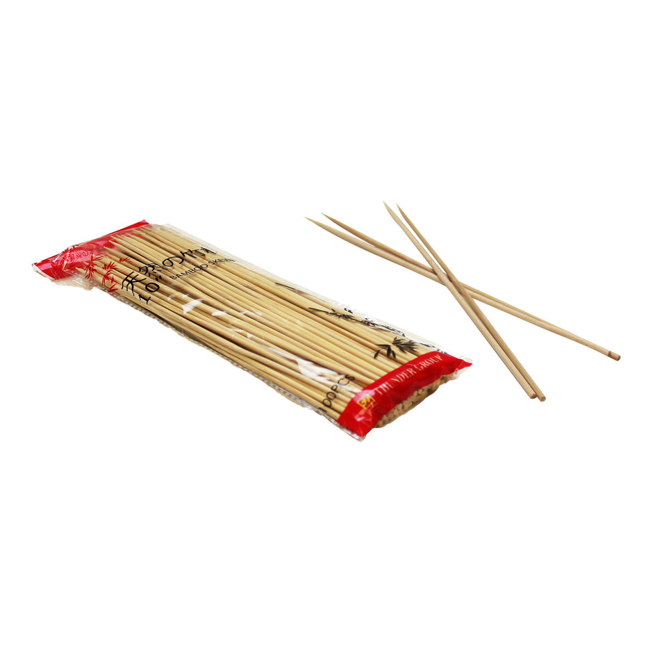 30 Pack 10" Bamboo Skewers, 100PC/Bag