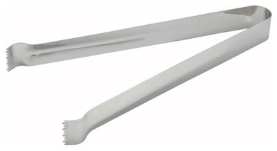 Winco PT-9 9 Inch Pom Tongs Stainless Steel with Satin Finish