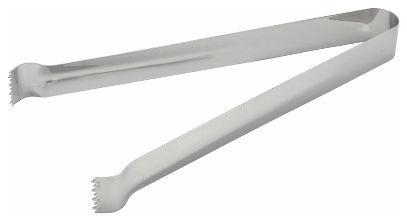 Winco PT-9 9 Inch Pom Tongs Stainless Steel with Satin Finish