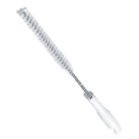 Carlisle 4018002 15 Inch Valve and Fitting Brush Stiff Polyester Bristles White Plastic Handle