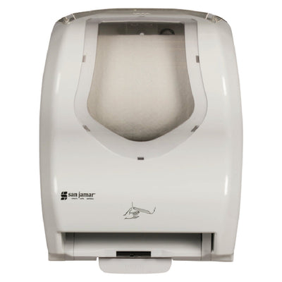 Carlisle T8370WHCL 13 Inch Touchless Paper Towel Dispenser Plastic White