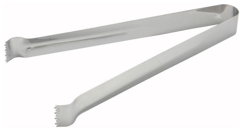 Winco PT-6 6 Inch Pom Tongs with Satin Finish Stainless Steel