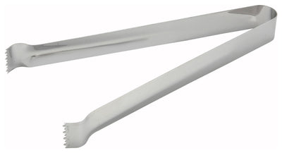 Winco PT-6 6 Inch Pom Tongs with Satin Finish Stainless Steel