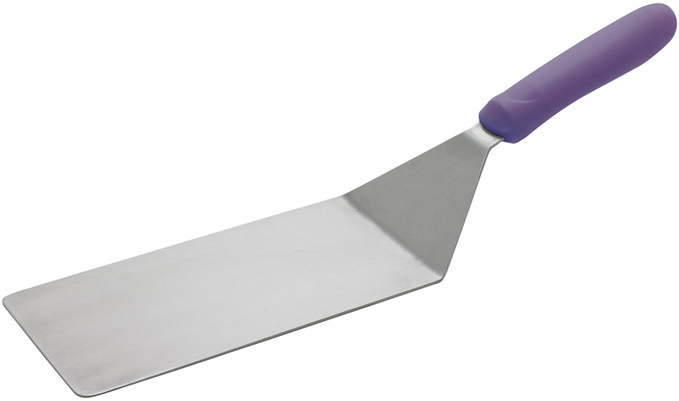 Winco TWP-42P 4 Inch Turner Offset Stainless Steel Blade with Purple Handle