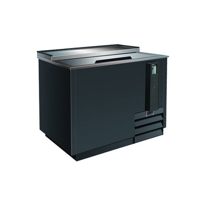 Serv-Ware 36" Horizontal Bottle Cooler - 8-Case Commercial Deep Well Cooler