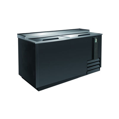 Serv-Ware 50" Horizontal Bottle Cooler - 17-Case Commercial Deep Well Cooler