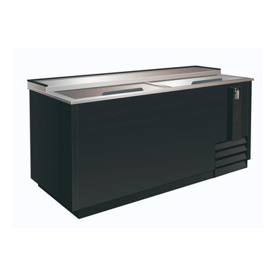 Serv-Ware 65" Horizontal Bottle Cooler - 25-Case Commercial Deep Well Cooler