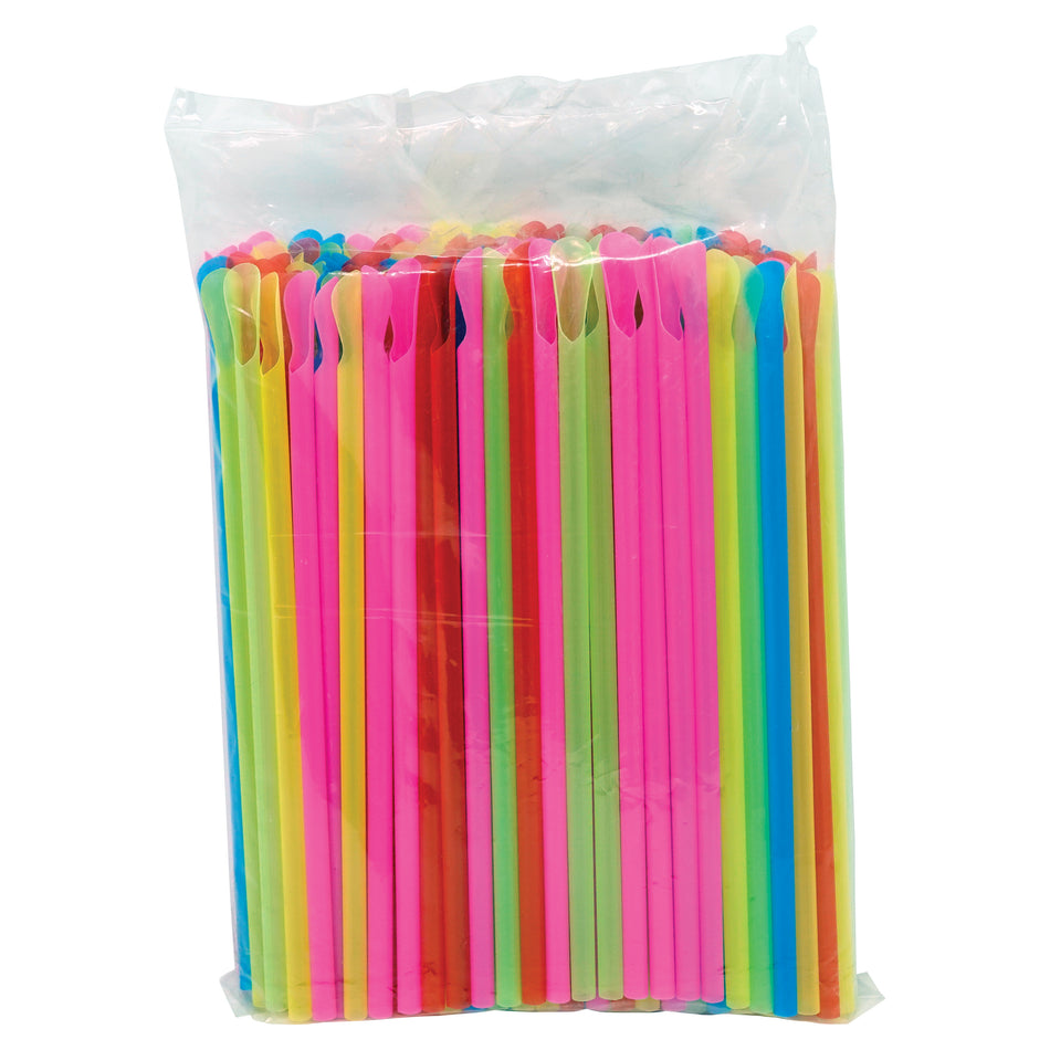 Winco 72401CS Case Benchmark Snow Cone Spoon Straws 10000 Count