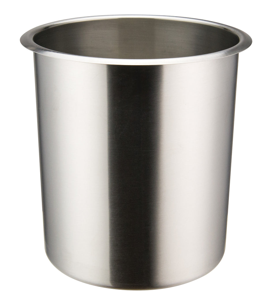 Winco BAMN-3.5 3-1/2 Qt. Round Bain Marie Stainless Steel Satin Finish