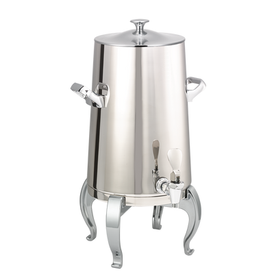 Flame Free™ Thermo-Urn™ 3-Gallon Vacuum Insulated Urn with Regal Legs and Classic Lid in Polished Stainless
