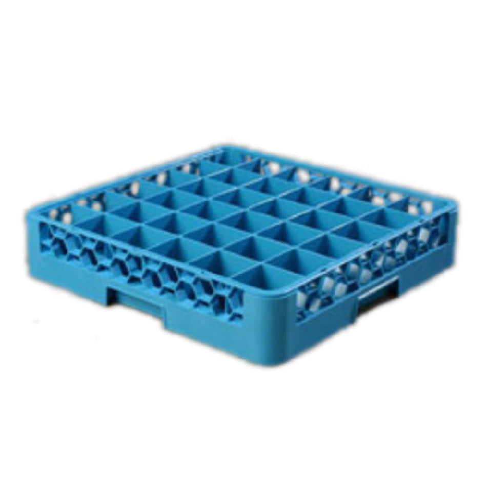 Carlisle RG3614 19 Inch Dishwasher Glass Rack Double Wall Blue NSF