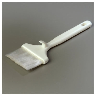 Carlisle 4040202 3 Inch Nylon Pastry Brush with Plastic Handle White