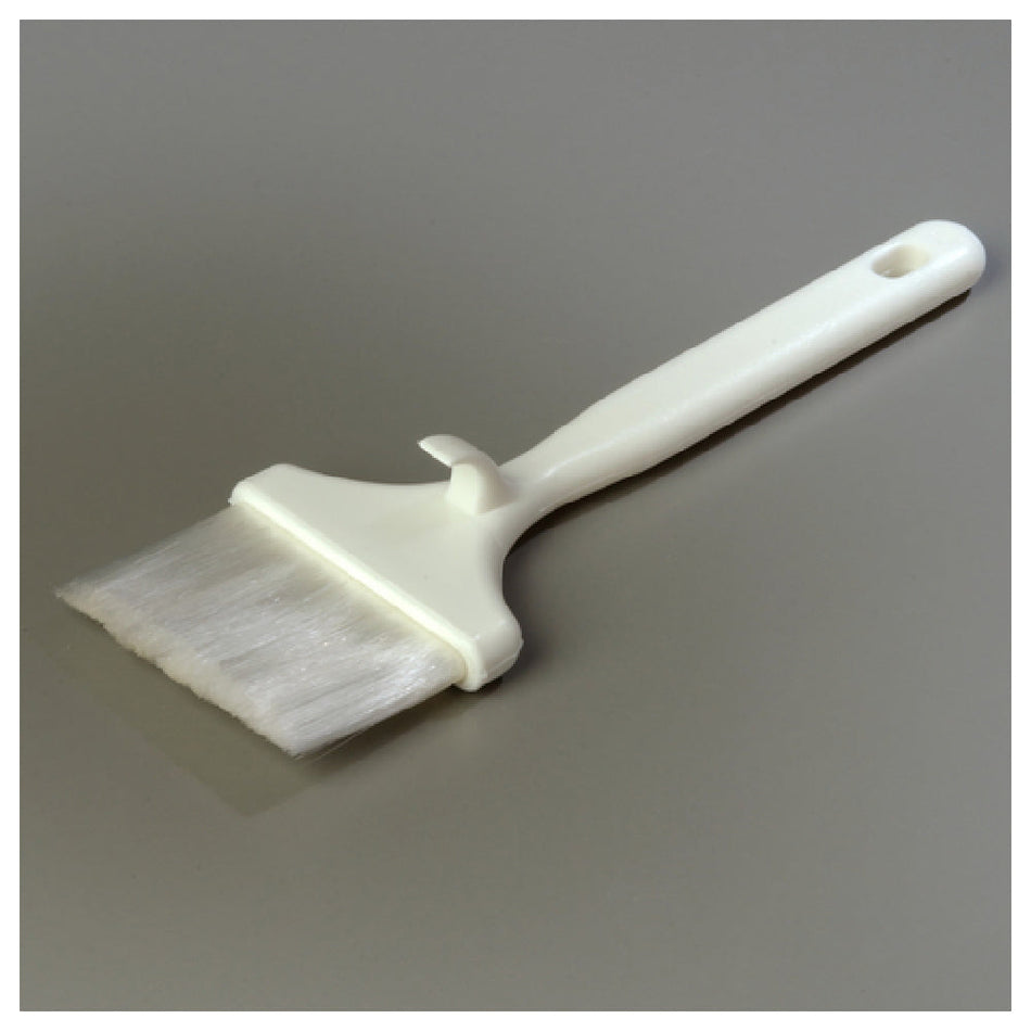 Carlisle 4040202 3 Inch Nylon Pastry Brush with Plastic Handle White