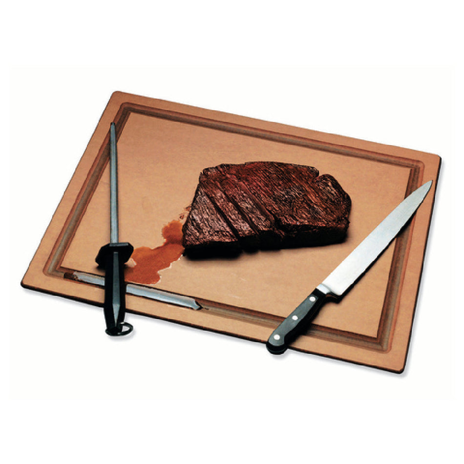 Carlisle TC182412GV 24 Inch Resin Grooved Cutting Board NSF Approved