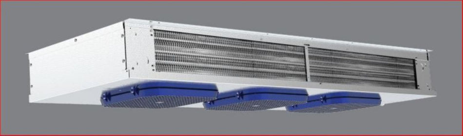 Bohn - 17,500 BTU, Center Mount Air Defrost Evaporator, 2-Speed, EC Motor, 115/1/60