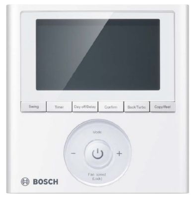 Bosch - 8-733-953-128 - Minisplit Accessory - Wired Wall Thermostat - Duct/Cassette