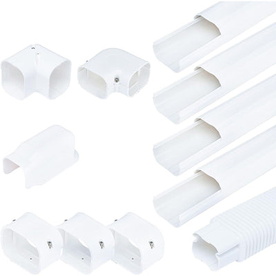 Bramec 15344, 4 in Line Set Cover Kit, Ivory